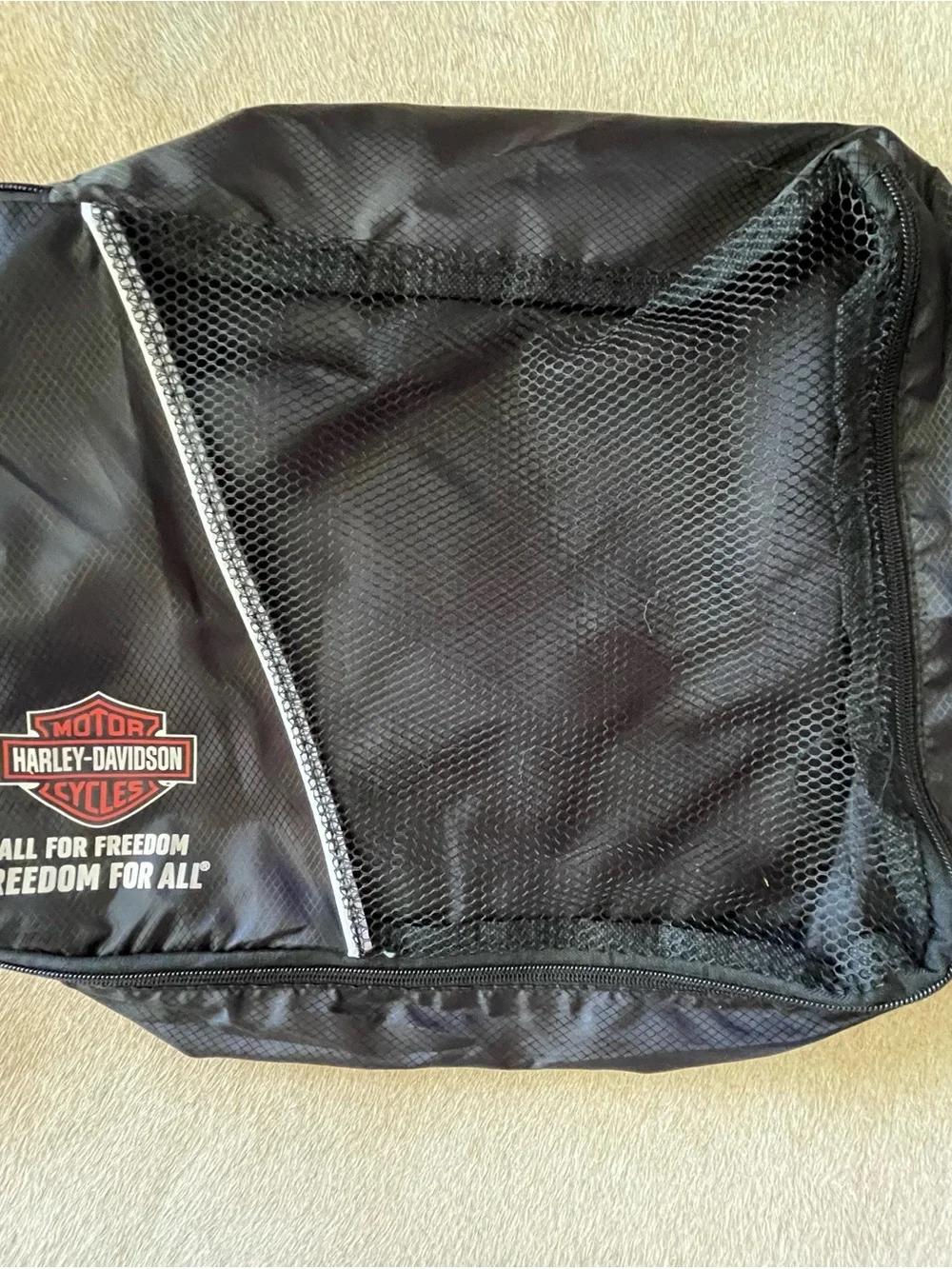 Harley Davidson Black Set Storage Bags